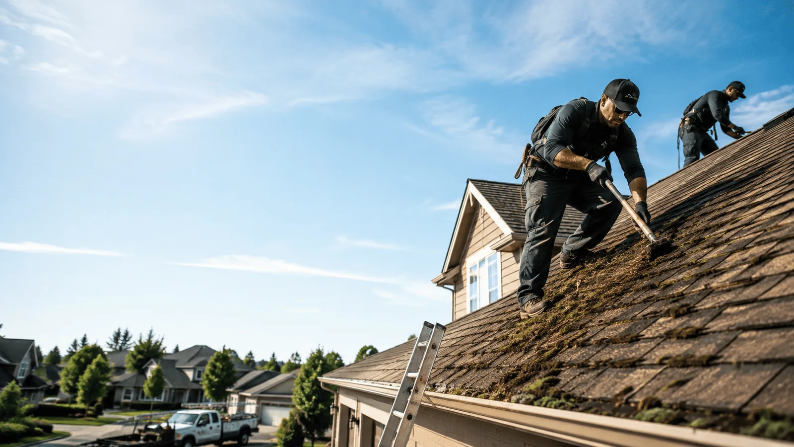 Roof Moss Removal in Thayer, MO near me